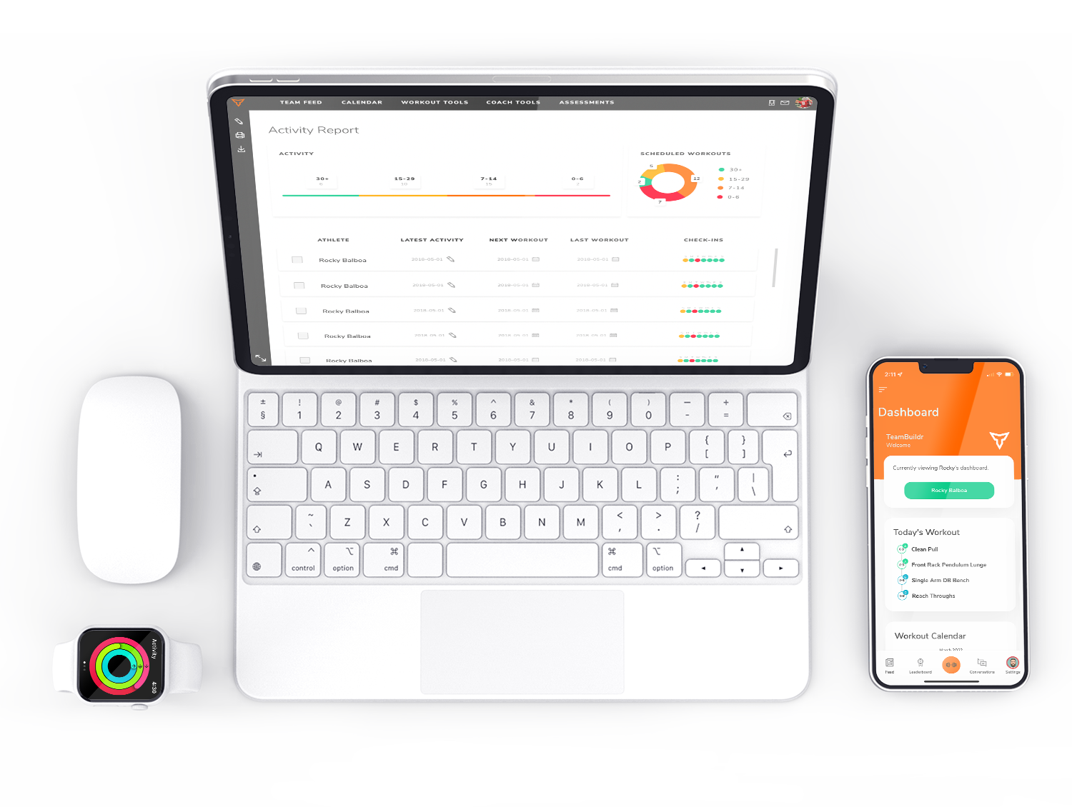 example of online training program for surfers