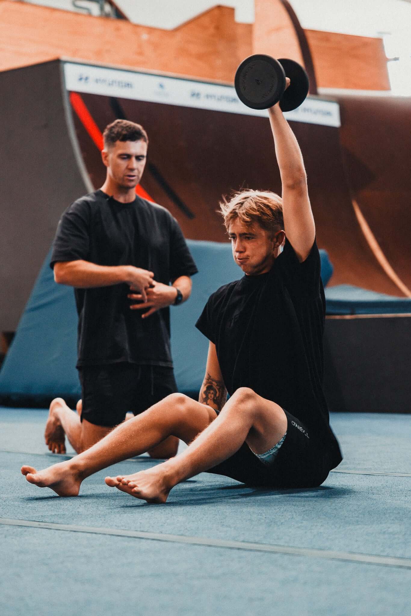 professional surfer training